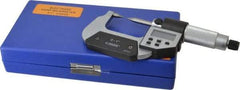 Value Collection - 1 Inch, Friction, Electronic Point Micrometer - 30° Point Angle - Caliber Tooling