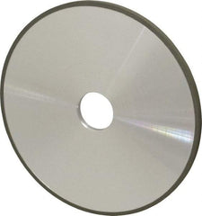 Made in USA - 7" Diam x 1-1/4" Hole x 1/4" Thick, N Hardness, 150 Grit Surface Grinding Wheel - Diamond, Type 1A1, Very Fine Grade - Caliber Tooling