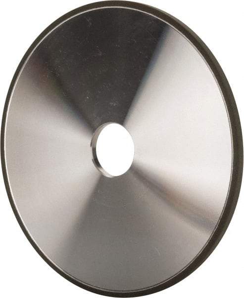 Made in USA - 7" Diam x 1-1/4" Hole x 1/4" Thick, N Hardness, 220 Grit Surface Grinding Wheel - Diamond, Type 1A1, Very Fine Grade - Caliber Tooling