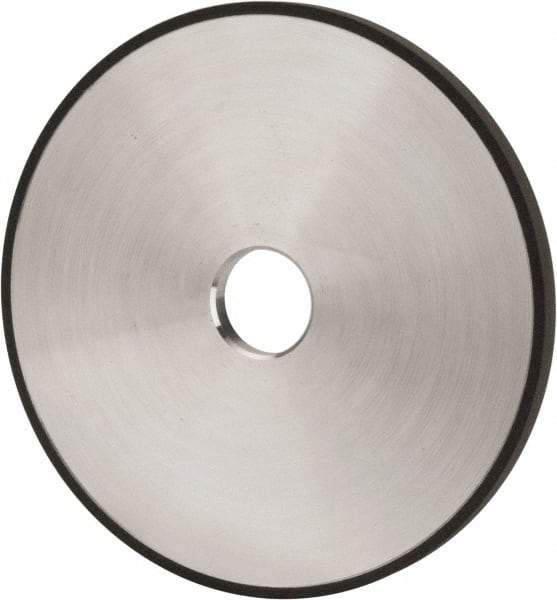 Made in USA - 7" Diam x 1-1/4" Hole x 3/8" Thick, N Hardness, 100 Grit Surface Grinding Wheel - Diamond, Type 1A1, Fine Grade - Caliber Tooling