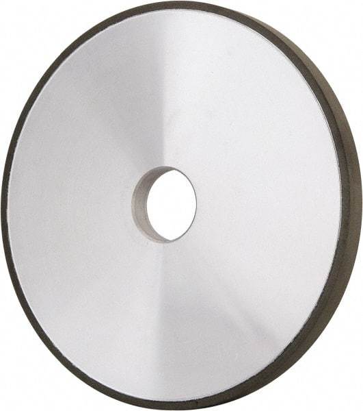 Made in USA - 7" Diam x 1-1/4" Hole x 1/2" Thick, N Hardness, 220 Grit Surface Grinding Wheel - Diamond, Type 1A1, Very Fine Grade - Caliber Tooling