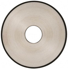 Made in USA - 5" Diam x 1-1/4" Hole x 1/8" Thick, N Hardness, 100 Grit Surface Grinding Wheel - Diamond, Type 1A1, Fine Grade - Caliber Tooling