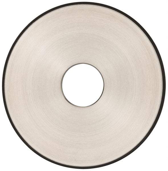 Made in USA - 5" Diam x 1-1/4" Hole x 1/8" Thick, N Hardness, 220 Grit Surface Grinding Wheel - Diamond, Type 1A1, Very Fine Grade - Caliber Tooling