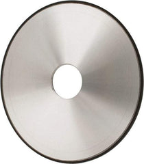 Made in USA - 6" Diam x 1-1/4" Hole x 1/8" Thick, N Hardness, 220 Grit Surface Grinding Wheel - Diamond, Type 1A1, Very Fine Grade - Caliber Tooling