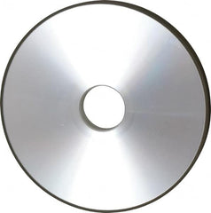 Made in USA - 6" Diam x 1-1/4" Hole x 1/2" Thick, N Hardness, 220 Grit Surface Grinding Wheel - Diamond, Type 1A1, Very Fine Grade - Caliber Tooling