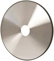 Made in USA - 7" Diam x 1-1/4" Hole x 1/4" Thick, N Hardness, 150 Grit Surface Grinding Wheel - Diamond, Type 1A1, Very Fine Grade - Caliber Tooling