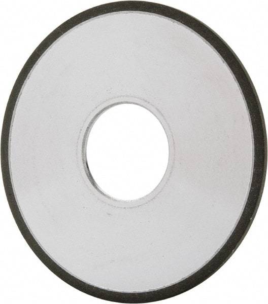 Made in USA - 4" Diam x 1-1/4" Hole x 1/8" Thick, N Hardness, 150 Grit Surface Grinding Wheel - Diamond, Type 1A1, Very Fine Grade - Caliber Tooling