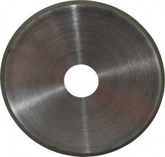 Made in USA - 6" Diam x 1-1/4" Hole x 1/16" Thick, N Hardness, 150 Grit Surface Grinding Wheel - Diamond, Type 1A1, Very Fine Grade - Caliber Tooling