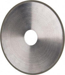 Made in USA - 6" Diam x 1-1/4" Hole x 1/16" Thick, N Hardness, 220 Grit Surface Grinding Wheel - Diamond, Type 1A1, Very Fine Grade - Caliber Tooling