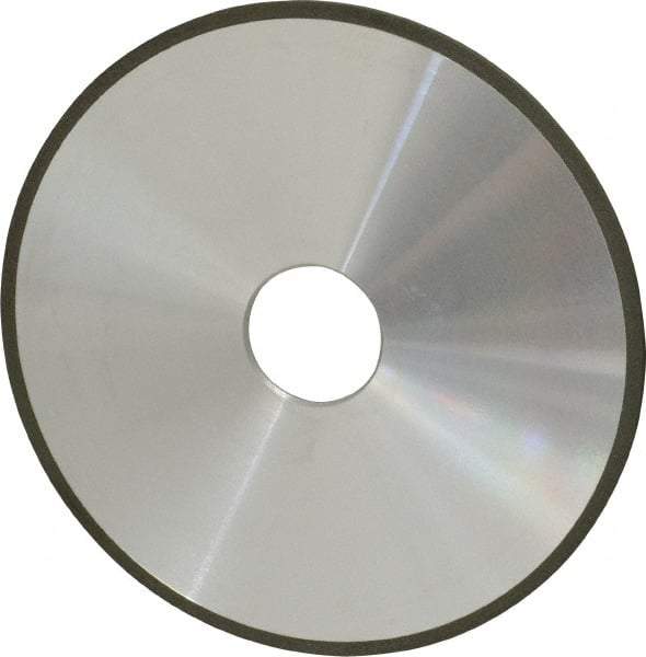 Made in USA - 6" Diam x 1-1/4" Hole x 1/8" Thick, N Hardness, 150 Grit Surface Grinding Wheel - Diamond, Type 1A1, Very Fine Grade - Caliber Tooling