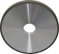 Made in USA - 6" Diam x 1-1/4" Hole x 1/2" Thick, N Hardness, 150 Grit Surface Grinding Wheel - Diamond, Type 1A1, Very Fine Grade - Caliber Tooling