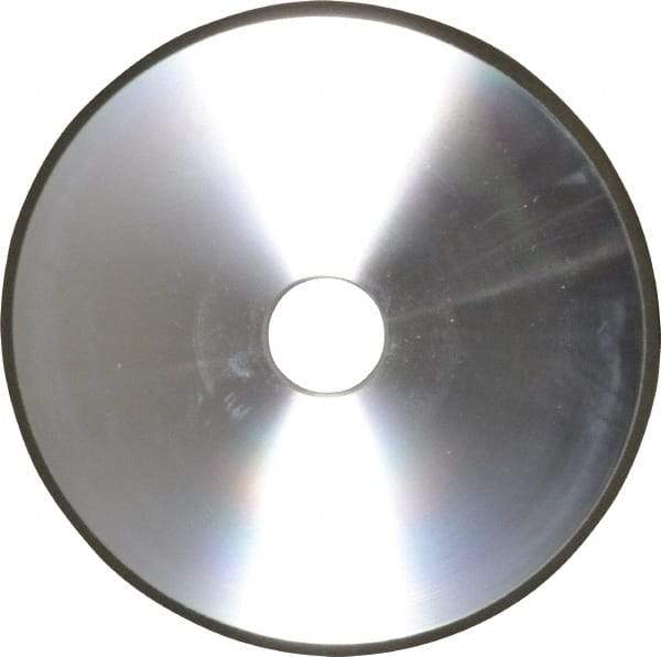 Made in USA - 7" Diam x 1-1/4" Hole x 3/8" Thick, N Hardness, 150 Grit Surface Grinding Wheel - Diamond, Type 1A1, Very Fine Grade - Caliber Tooling