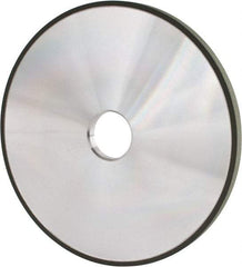 Made in USA - 7" Diam x 1-1/4" Hole x 3/8" Thick, N Hardness, 220 Grit Surface Grinding Wheel - Diamond, Type 1A1, Very Fine Grade - Caliber Tooling