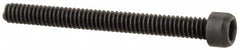 Value Collection - #0-80 UNF Hex Socket Drive, Socket Cap Screw - Alloy Steel, Black Oxide Finish, Fully Threaded, 5/8" Length Under Head - Caliber Tooling