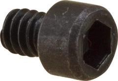 Value Collection - #2-56 UNC Hex Socket Drive, Socket Cap Screw - Alloy Steel, Black Oxide Finish, Fully Threaded, 1/8" Length Under Head - Caliber Tooling