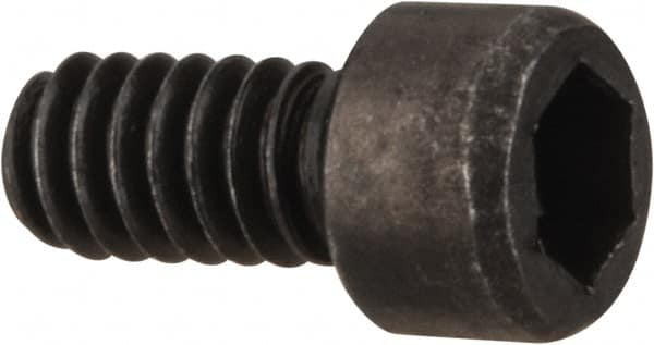 Value Collection - #2-56 UNC Hex Socket Drive, Socket Cap Screw - Alloy Steel, Black Oxide Finish, Fully Threaded, 5/32" Length Under Head - Caliber Tooling