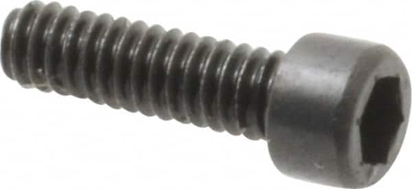 Value Collection - #2-56 UNC Hex Socket Drive, Socket Cap Screw - Alloy Steel, Black Oxide Finish, Fully Threaded, 5/16" Length Under Head - Caliber Tooling