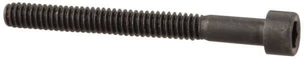 Value Collection - #2-56 UNC Hex Socket Drive, Socket Cap Screw - Alloy Steel, Black Oxide Finish, Partially Threaded, 7/8" Length Under Head - Caliber Tooling