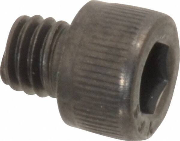 Value Collection - #10-32 UNF Hex Socket Drive, Socket Cap Screw - Alloy Steel, Black Oxide Finish, Fully Threaded, 3/16" Length Under Head - Caliber Tooling