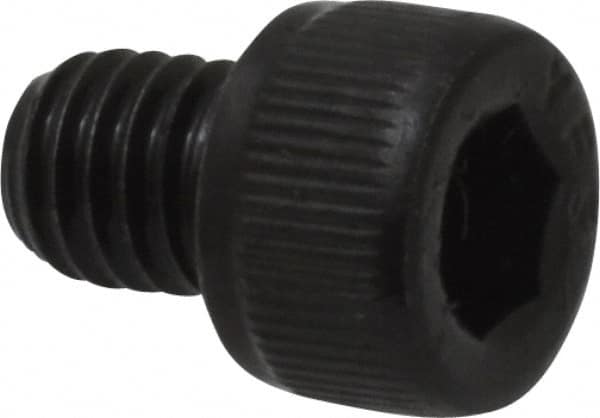 Value Collection - #10-32 UNF Hex Socket Drive, Socket Cap Screw - Alloy Steel, Black Oxide Finish, Fully Threaded, 1/4" Length Under Head - Caliber Tooling