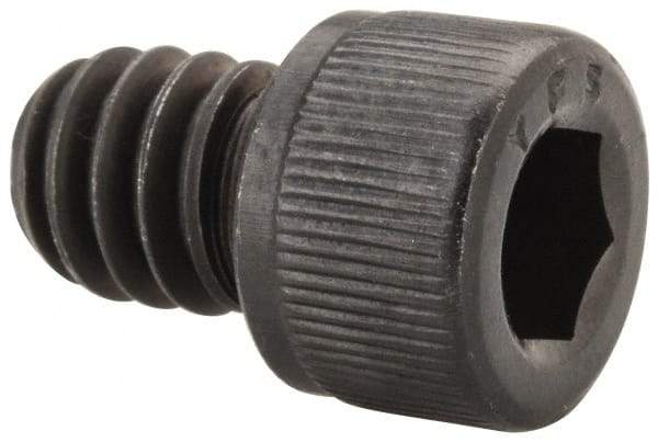 Value Collection - 1/4-20 UNC Hex Socket Drive, Socket Cap Screw - Alloy Steel, Black Oxide Finish, Fully Threaded, 5/16" Length Under Head - Caliber Tooling