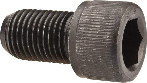 Value Collection - 3/8-24 UNF Hex Socket Drive, Socket Cap Screw - Alloy Steel, Black Oxide Finish, Fully Threaded, 5/8" Length Under Head - Caliber Tooling