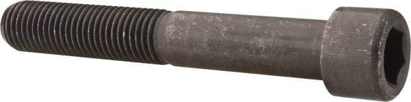 Value Collection - 7/8-9 UNC Hex Socket Drive, Socket Cap Screw - Alloy Steel, Black Oxide Finish, Partially Threaded, 6" Length Under Head - Caliber Tooling