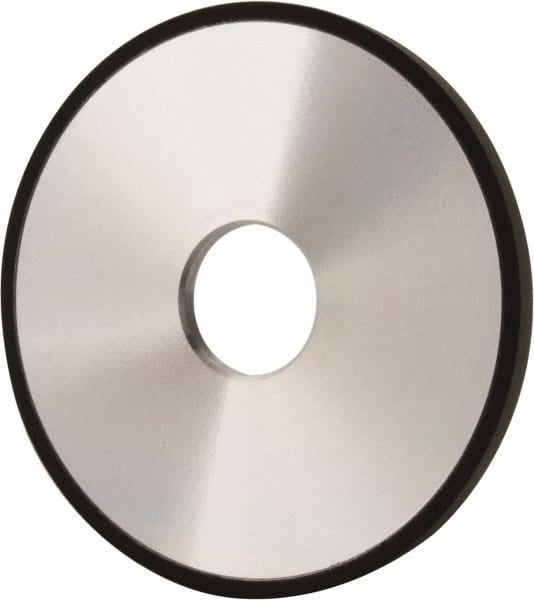 Made in USA - 5" Diam x 1-1/4" Hole x 1/4" Thick, 150 Grit Surface Grinding Wheel - Caliber Tooling