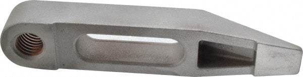 Mitee-Bite - 5/8-11 Stud, Stainless Steel, Plain Strap Clamp - 1-1/2" Travel, 6" OAL x 1.2" Wide x 0.8594" High, Tapered Nose - Caliber Tooling