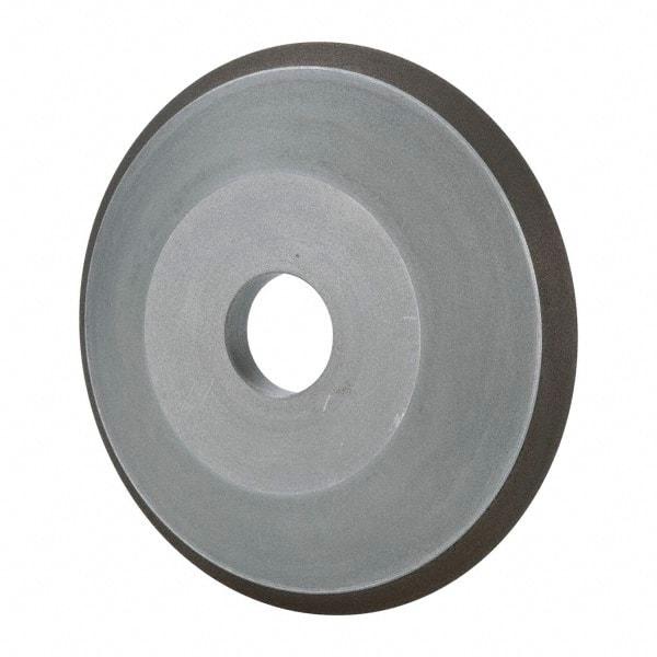 Made in USA - 6" Diam, 1-1/4" Hole Size, 3/4" Overall Thickness, 150 Grit, Type 15 Tool & Cutter Grinding Wheel - Very Fine Grade, Diamond - Caliber Tooling