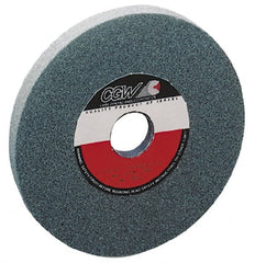 Camel Grinding Wheels - 60 Grit Silicon Carbide Bench & Pedestal Grinding Wheel - 14" Diam x 1-1/4" Hole x 2" Thick, 1773 Max RPM, I Hardness, Medium Grade , Vitrified Bond - Caliber Tooling