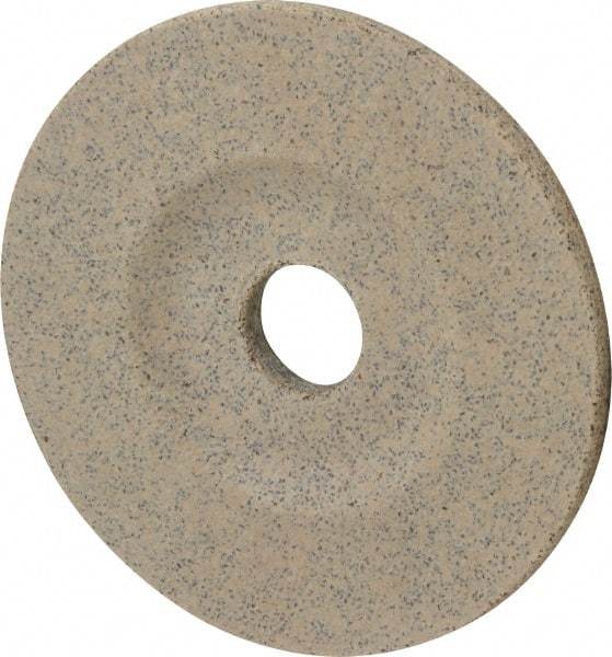 Cratex - 24 Grit, 4-1/2" Wheel Diam, 1/4" Wheel Thickness, 7/8" Arbor Hole, Type 27 Depressed Center Wheel - Aluminum Oxide, Compatible with Angle Grinder - Caliber Tooling