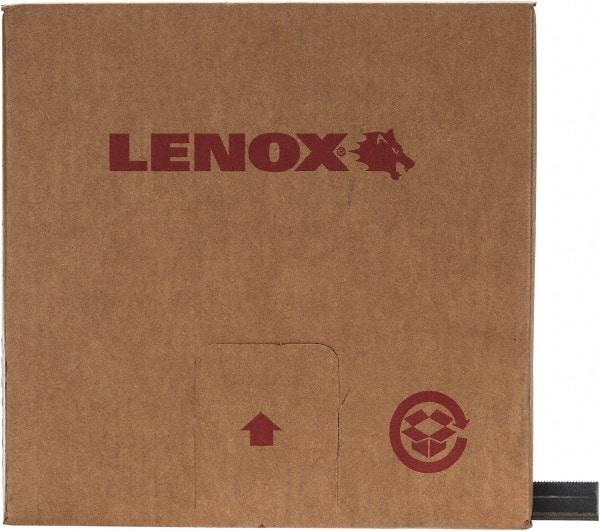 Lenox - 3/4" x 100' x 0.032" Carbon Steel Band Saw Blade Coil Stock - 10 TPI, Toothed Edge, Straight Form, Raker Set, Hard Back, Constant Pitch, Contour Cutting - Caliber Tooling