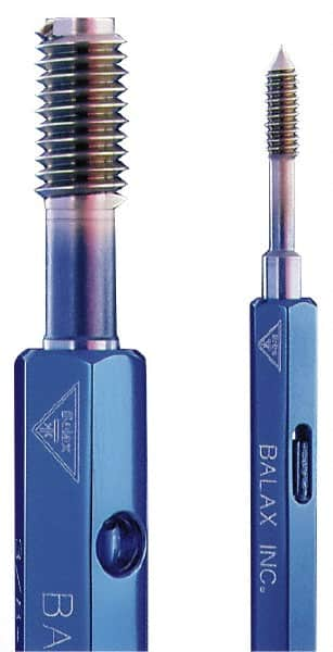 Balax - #00-90, Class Miniature, Single End Plug Thread No Go Gage - High Speed Tool Steel, Handle Not Included - Caliber Tooling