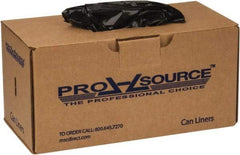 PRO-SOURCE - 1.55 mil Thick, Heavy-Duty Trash Bags - 39" Wide x 46" High, Black - Caliber Tooling