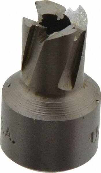 Hougen - 11/32" Diam x 1/4" Deep High Speed Steel Annular Cutter - Caliber Tooling