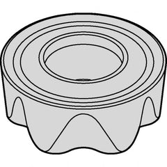 Kennametal - RCGT2006M0 Grade KC725M Carbide Milling Insert - TiN/TiCN/TiN Finish, 1/4" Thick, 20mm Inscribed Circle - Caliber Tooling