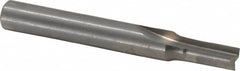 Onsrud - 3/16" Diam, 1/4" Shank Diam, 3/8" Length of Cut, 2 Flute Double Edge Straight Router Bit - 2" Overall Length, Right Hand Cut, Solid Carbide - Caliber Tooling