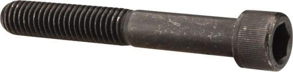 Value Collection - 7/16-14 UNC Hex Socket Drive, Socket Cap Screw - Alloy Steel, Black Oxide Finish, Partially Threaded, 3-1/4" Length Under Head - Caliber Tooling