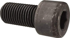 Value Collection - 1-1/4 - 7 UNC Hex Socket Drive, Socket Cap Screw - Alloy Steel, Black Oxide Finish, Fully Threaded, 2-1/2" Length Under Head - Caliber Tooling