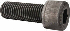 Value Collection - 1-1/4 - 7 UNC Hex Socket Drive, Socket Cap Screw - Alloy Steel, Black Oxide Finish, Fully Threaded, 3-1/2" Length Under Head - Caliber Tooling