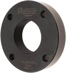 Nook Industries - 4.2" Flange OD x 0.83" Thickness Precision Acme Mounting Flange - For 1-1/4 & 1-1/2" Bars, 4 Mounting Holes, Steel - Caliber Tooling