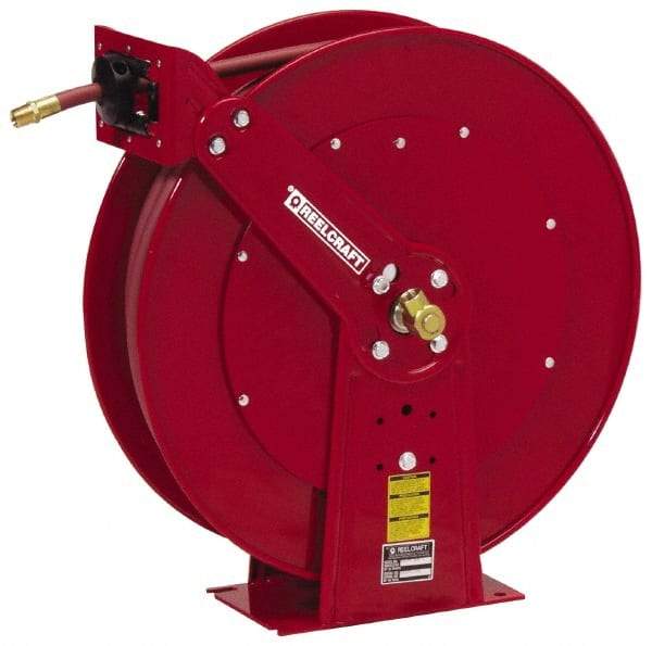 Reelcraft - 100' Spring Retractable Hose Reel - 300 psi, Hose Included - Caliber Tooling