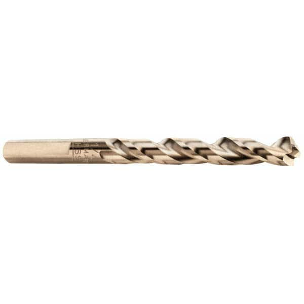 Mechanics Drill Bit: 29/64″ Dia, 135 ™, Straight-Cylindrical Shank, Standard Point Bright/Uncoated Finish, 5″ OAL, RH Cut