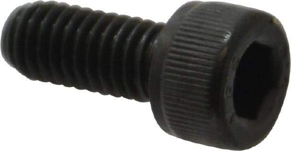 Value Collection - M6x1.00 Metric Coarse Hex Socket Drive, Socket Cap Screw - Grade 12.9 Alloy Steel, Black Oxide Finish, Fully Threaded, 14mm Length Under Head - Caliber Tooling