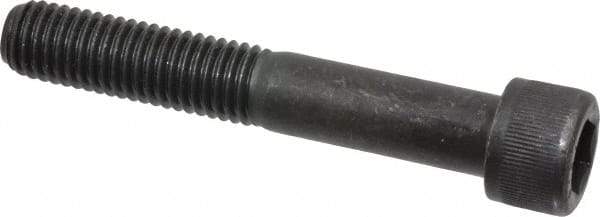 Value Collection - M12x1.75 Metric Coarse Hex Socket Drive, Socket Cap Screw - Grade 12.9 Alloy Steel, Black Oxide Finish, Partially Threaded, 75mm Length Under Head - Caliber Tooling