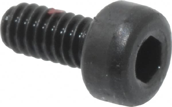 Value Collection - M2x0.40 Metric Coarse Hex Socket Drive, Socket Cap Screw - Grade 12.9 Alloy Steel, Black Oxide Finish, Fully Threaded, 4mm Length Under Head - Caliber Tooling