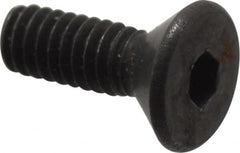 Value Collection - #1-72 UNF Hex Socket Drive, 82° Flat Screw - Alloy Steel, Black Oxide Finish, Fully Threaded, 1/4" OAL - Caliber Tooling