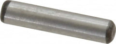 Value Collection - 3/32" Diam x 7/16" Pin Length Alloy Steel Standard Dowel Pin - C 50-58 Hardness, 1,800 Lb Breaking Strength, 1 Beveled & 1 Rounded End - Caliber Tooling