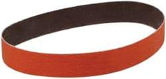 3M - 1" Wide x 132" OAL, 80 Grit, Ceramic Abrasive Belt - Ceramic, Medium, Coated, YF Weighted Cloth Backing, Wet/Dry, Series 984F - Caliber Tooling